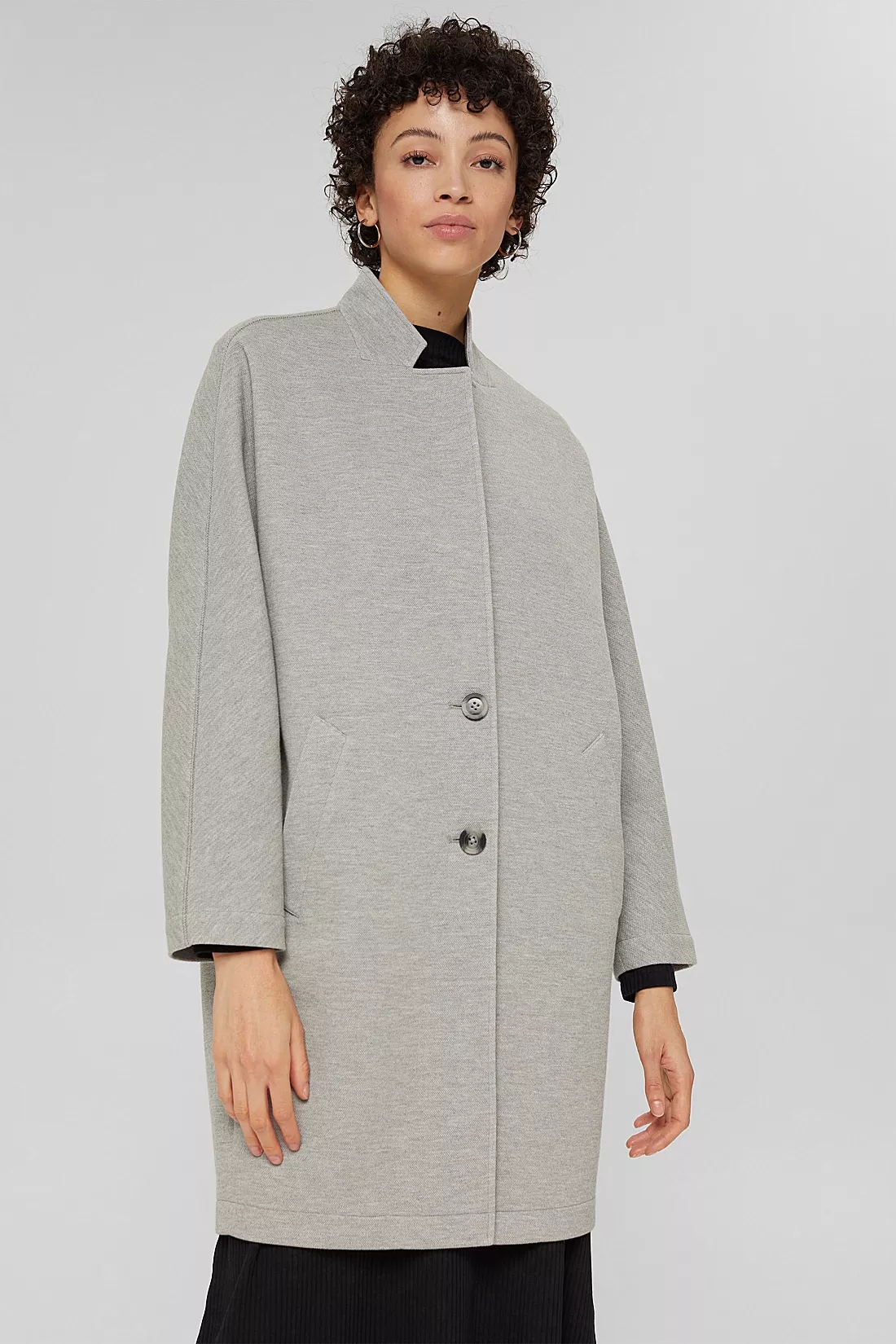 manteau gris femme esprit