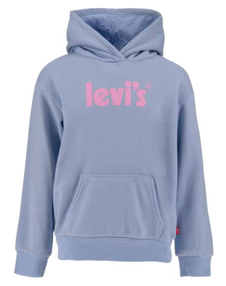 sweat shirt fille levi s junior lvg poster logo hoodie