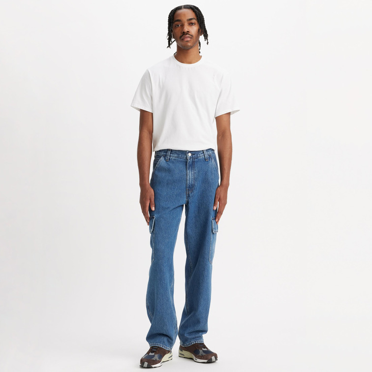 jeans homme  levis 568 loose strt cargo get invol