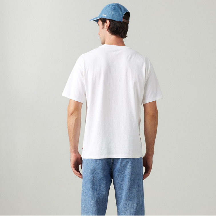 t-shirt homme  levi's vintage bw graphic tee whites