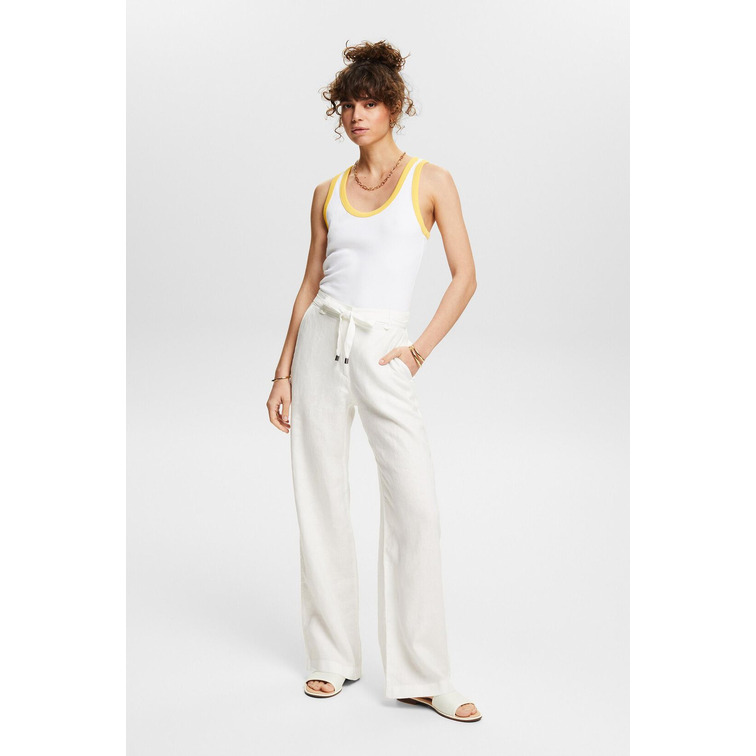 pantalon femme  ESPRIT f wide leg pant