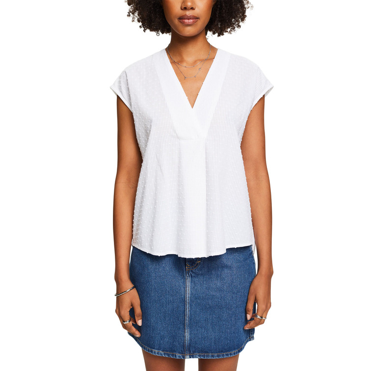 chemise femme  ESPRIT v neck blouse