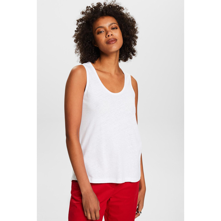 t-shirt femme  ESPRIT f_co/li tank t