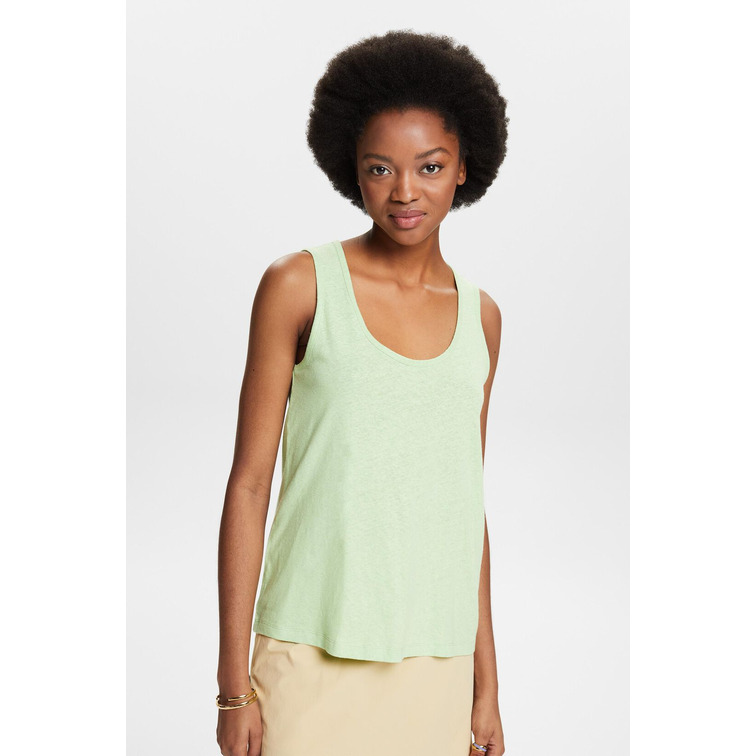 t-shirt femme  ESPRIT f_co/li tank t