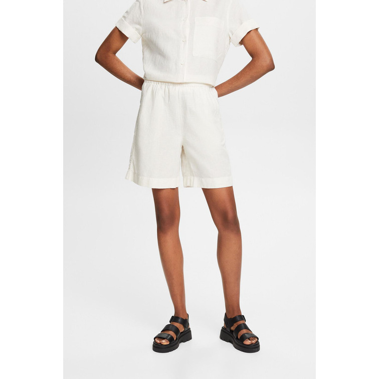 le short femme  ESPRIT linen short