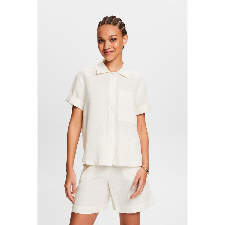 chemise femme  ESPRIT linen shirt