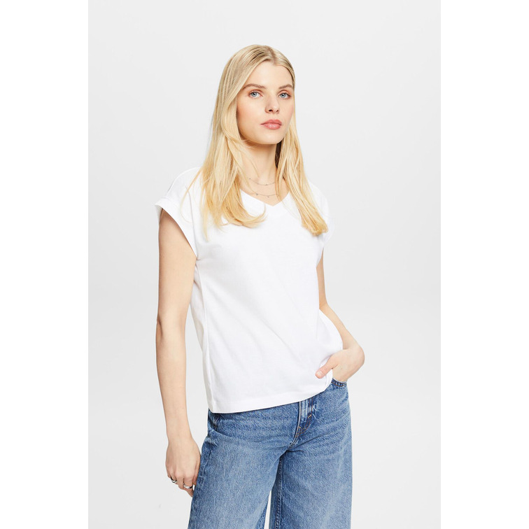 t-shirt femme  ESPRIT f_muscle tee sl