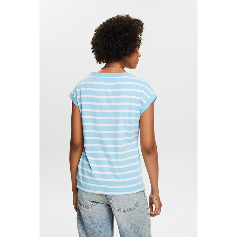 t-shirt femme  ESPRIT f_striped tee