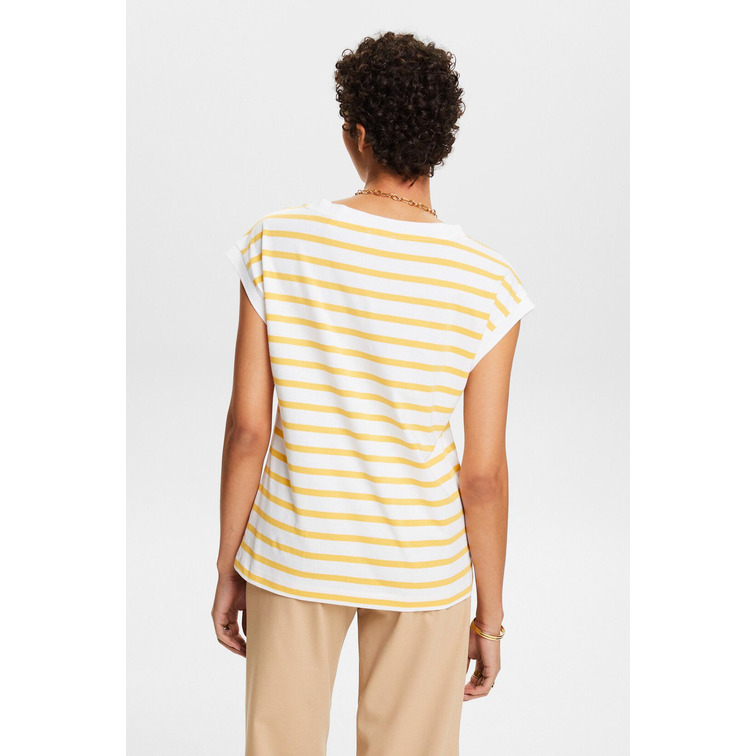 t-shirt femme  ESPRIT f_striped tee