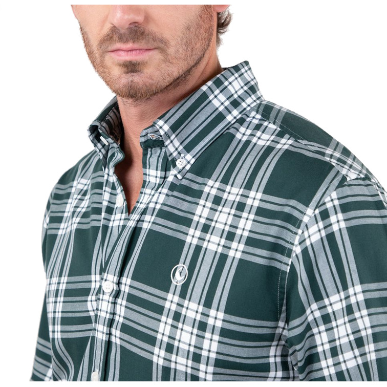 chemise homme  el ganso chemise tartán verde