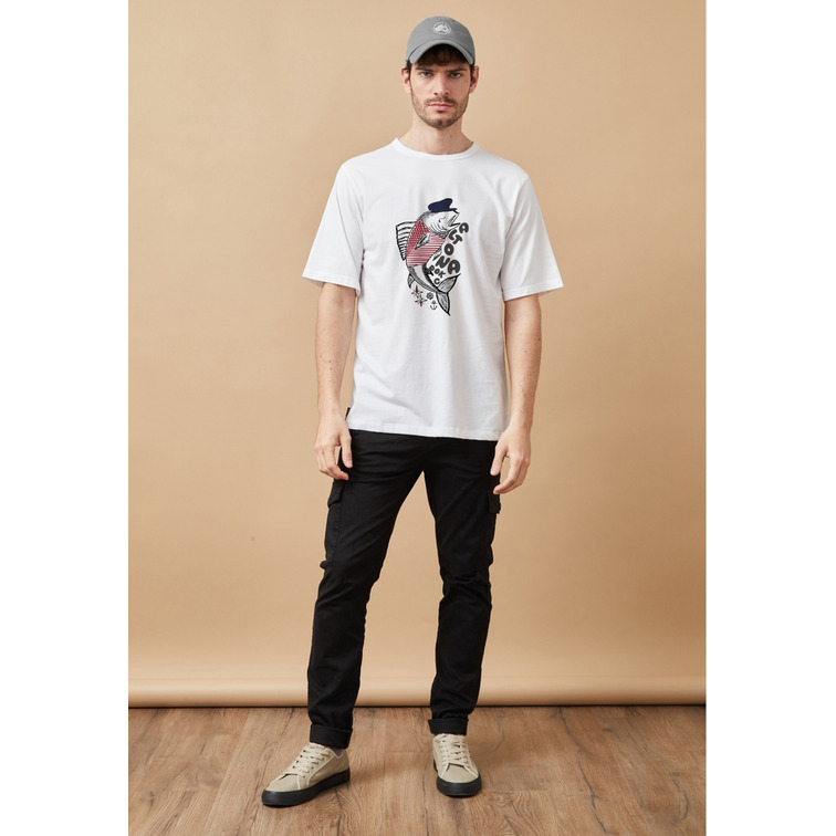 t-shirt homme  altona ropa t-shirt blanco