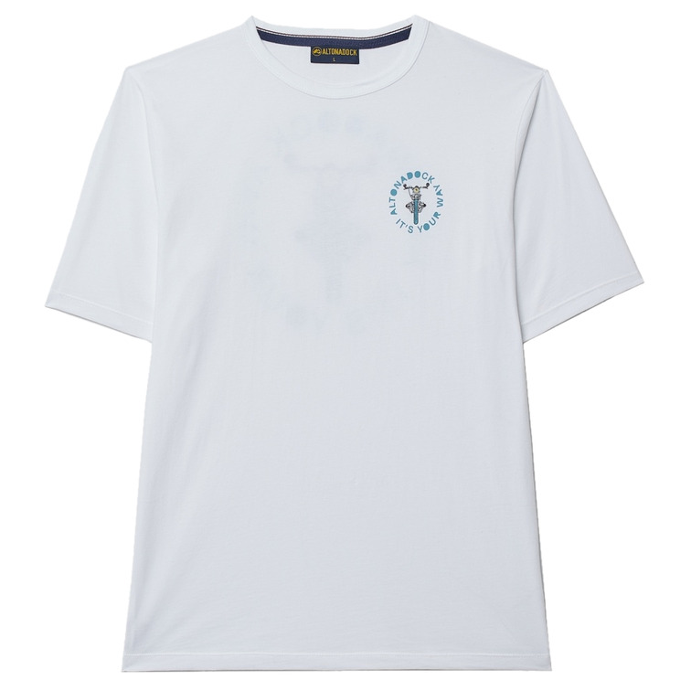 t-shirt homme  altona ropa t-shirt blanco