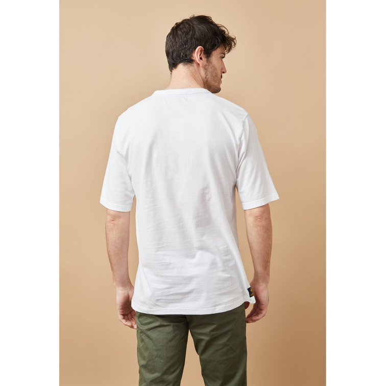 t-shirt homme  altona ropa t-shirt blanco