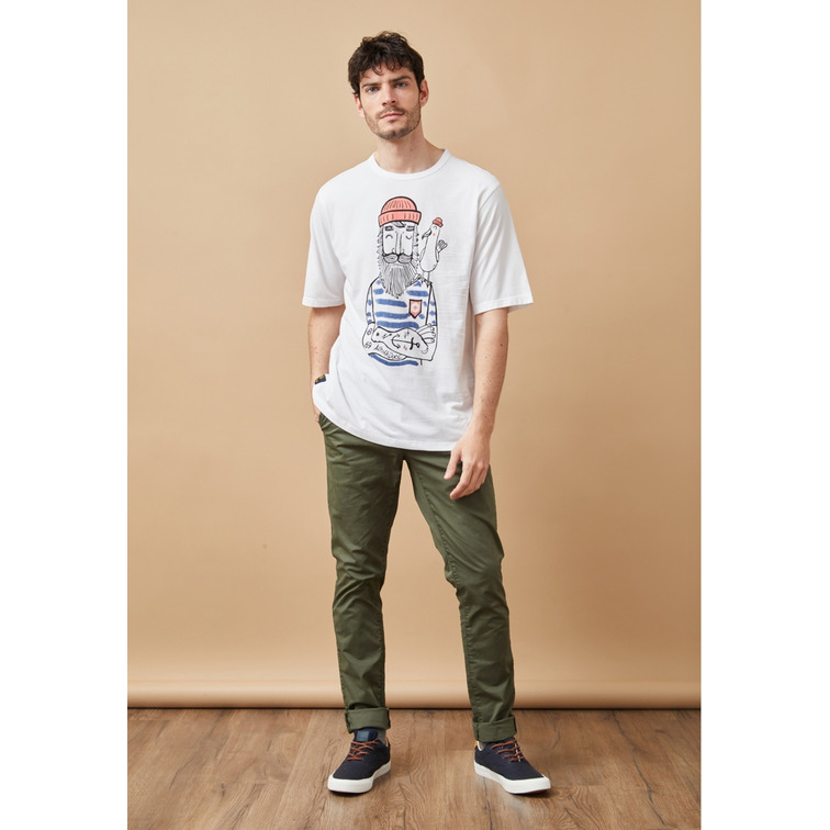 t-shirt homme  altona ropa t-shirt blanco