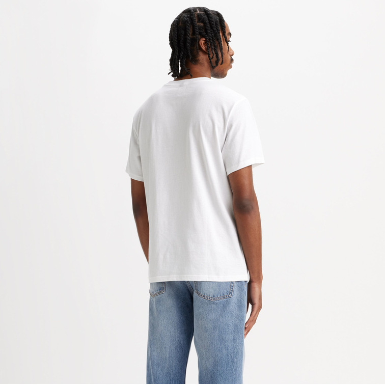 t-shirt homme  levis ss relaxed fit tee circle cres