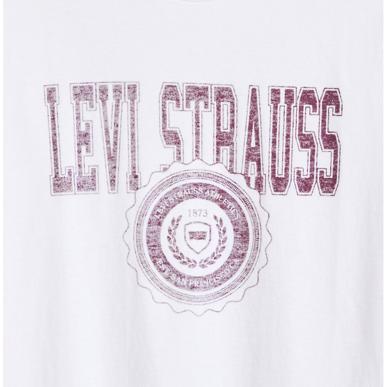 t-shirt homme  levis ss relaxed fit tee circle cres