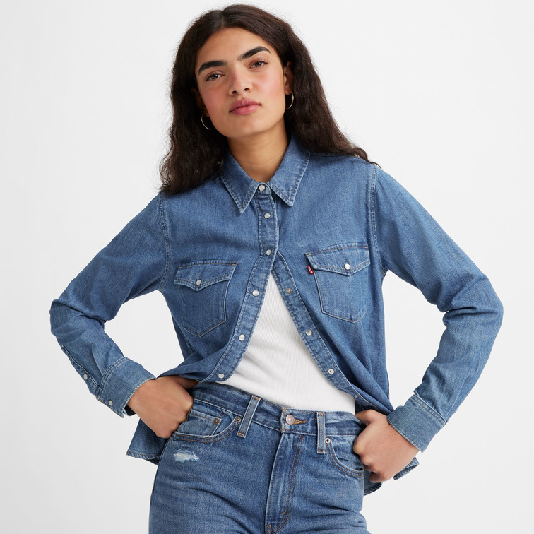 chemise femme  levis iconic western going steady 5