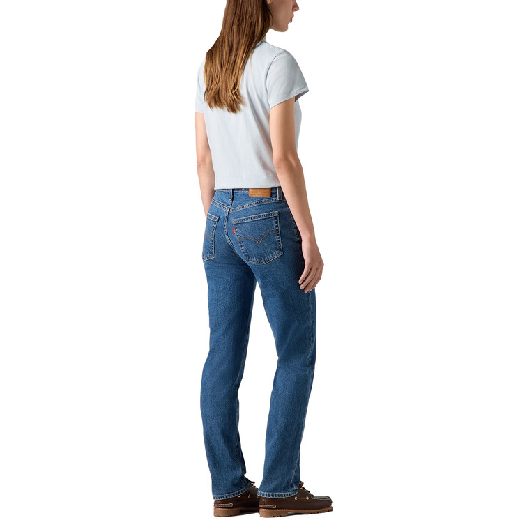 jeans femme  levi's 724 high rise straight med ind