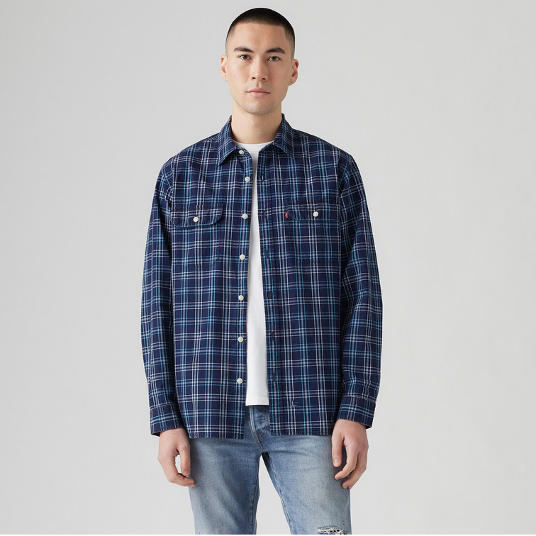 chemise homme  levis jackson worker blairmore indig