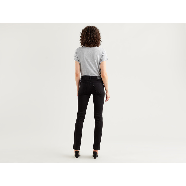 jeans femme  levis 312 shaping slim soft black