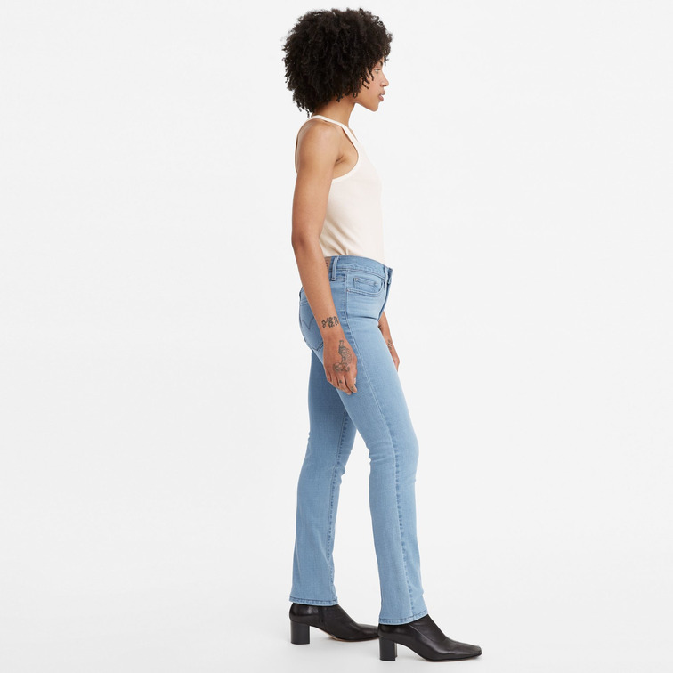 jeans femme  levis 314 shaping straight lapis sen