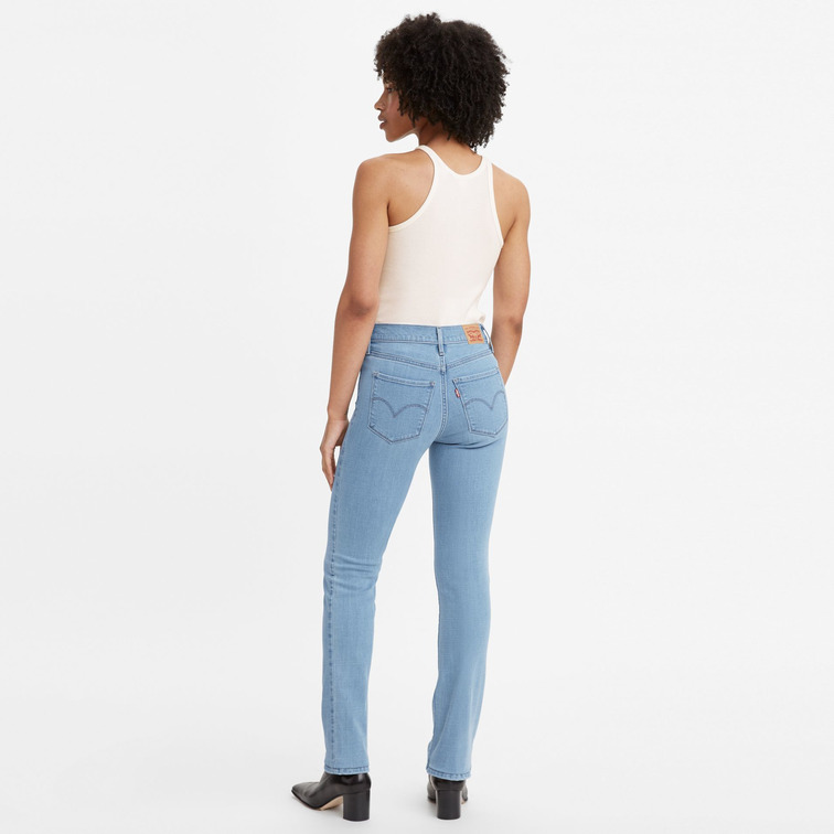 jeans femme  levis 314 shaping straight lapis sen