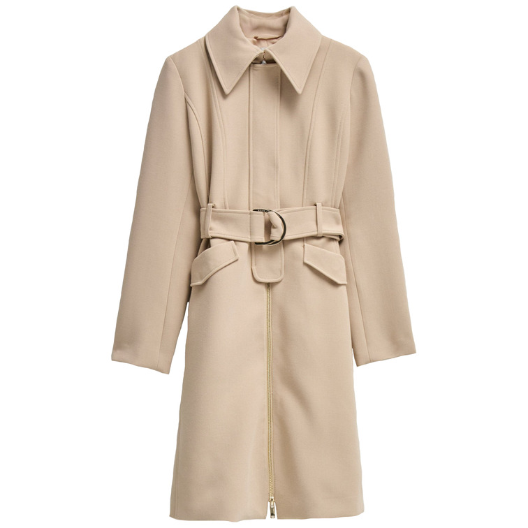 manteau femme  salsa single breasted trench coat