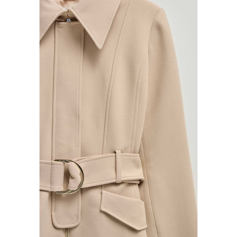 manteau femme  salsa single breasted trench coat