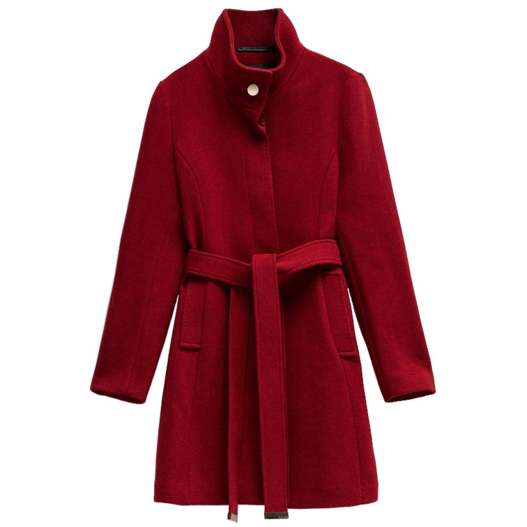 manteau femme  salsa the reimagined wool coat