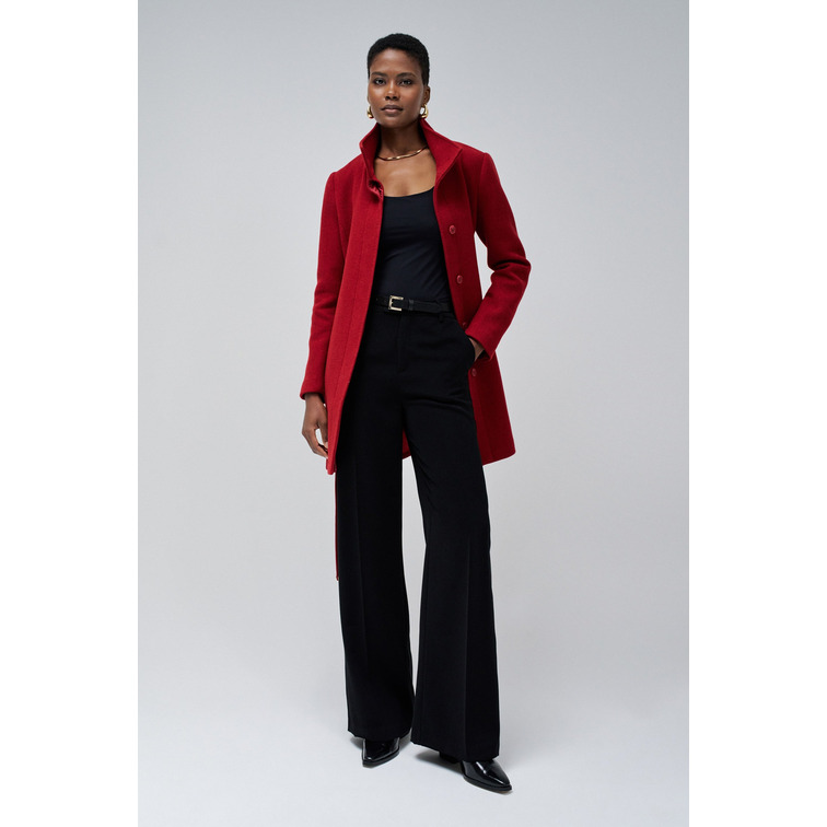 manteau femme  salsa the reimagined wool coat