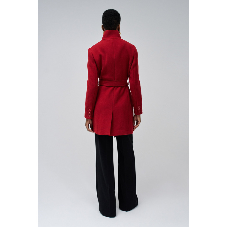 manteau femme  salsa the reimagined wool coat