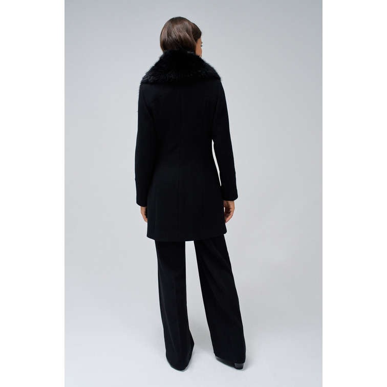 manteau femme  salsa the reimagined wool coat with