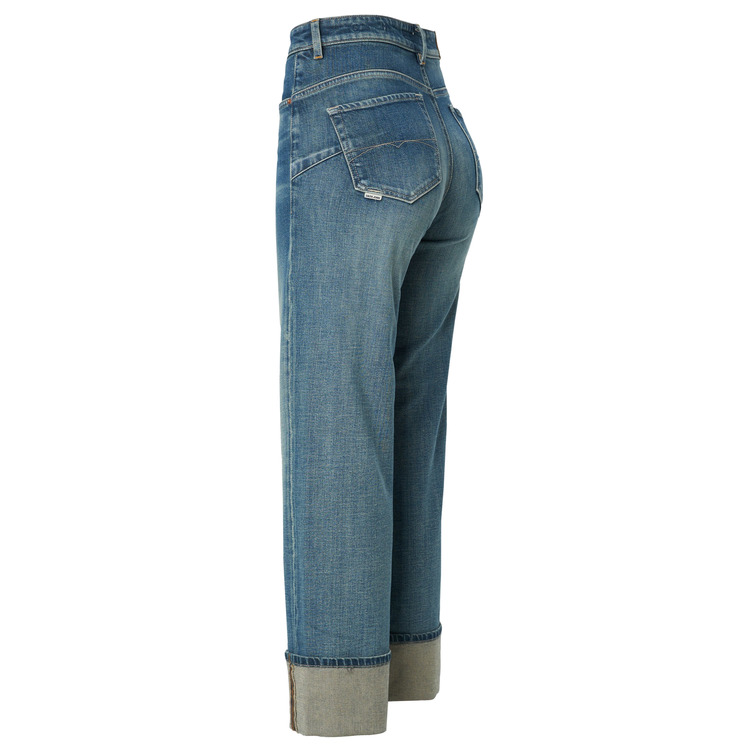 jeans femme  salsa faith greencast with cuff