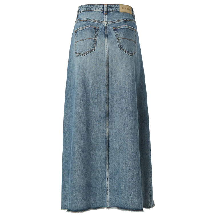 robe femme  salsa maxi denim skirt