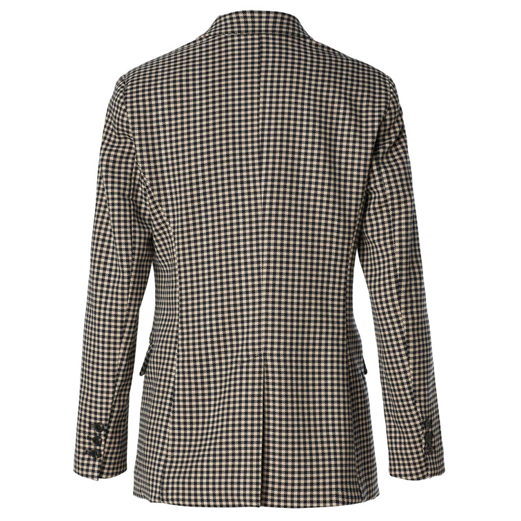 manteau femme  salsa checkered suit blazer