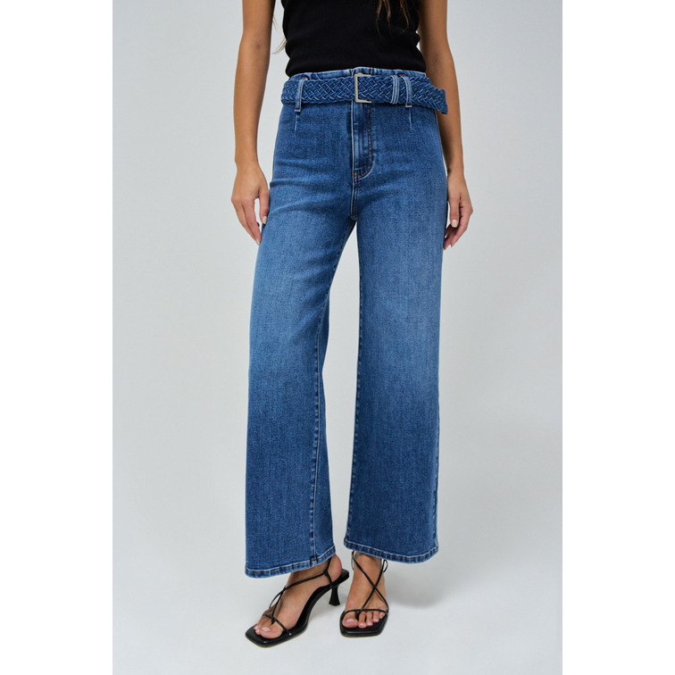 jeans femme  salsa true with belt