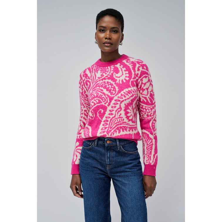 maillot femme  salsa paisley pullover sweater