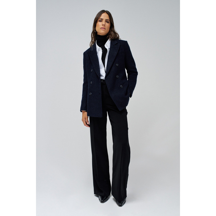 manteau femme  salsa fitted wool blazer