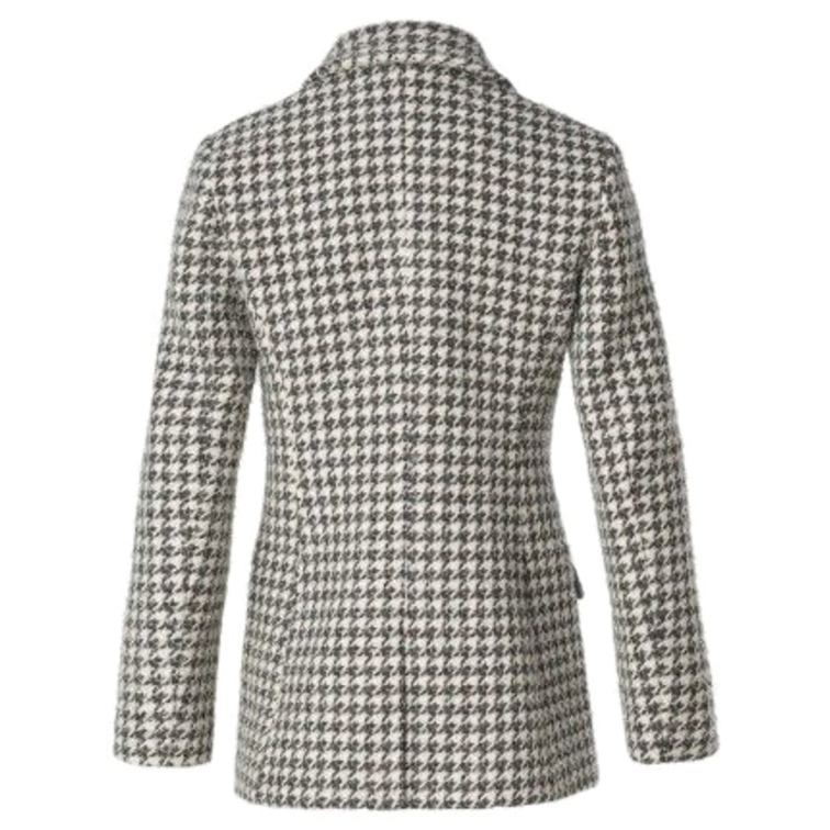 manteau femme  salsa checkered blazer