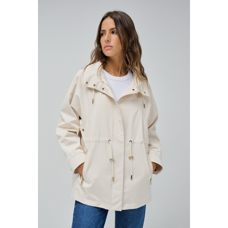 manteau femme  salsa parka with adjustable belt