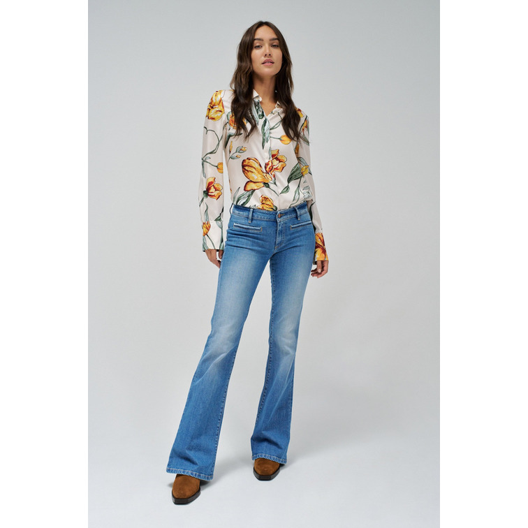 jeans femme  salsa jeans wonder pockets in the front