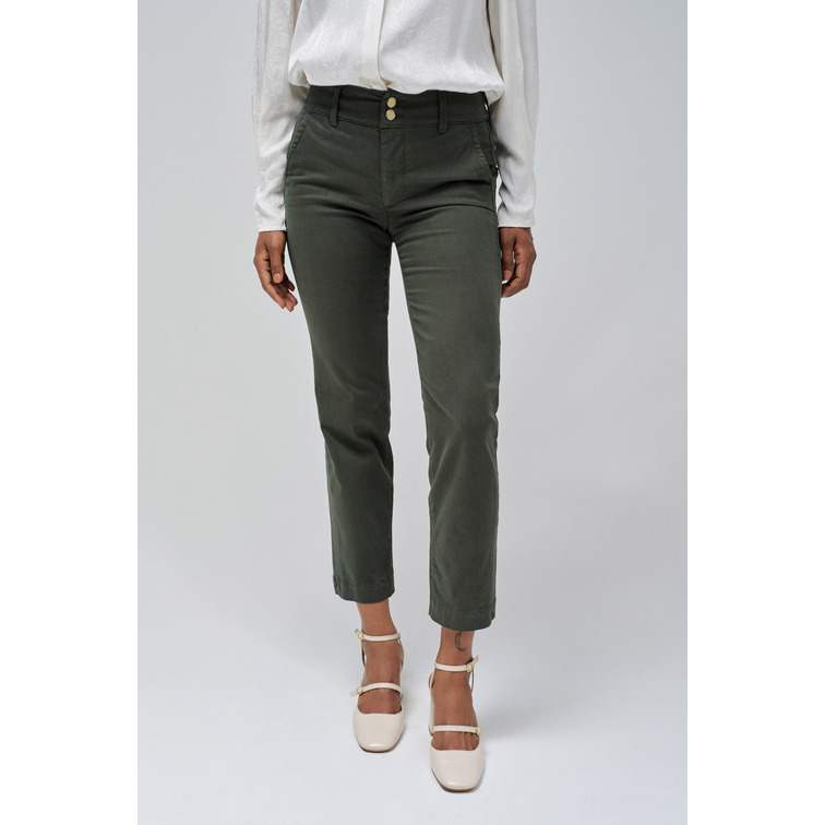 pantalon femme  salsa secret chino color