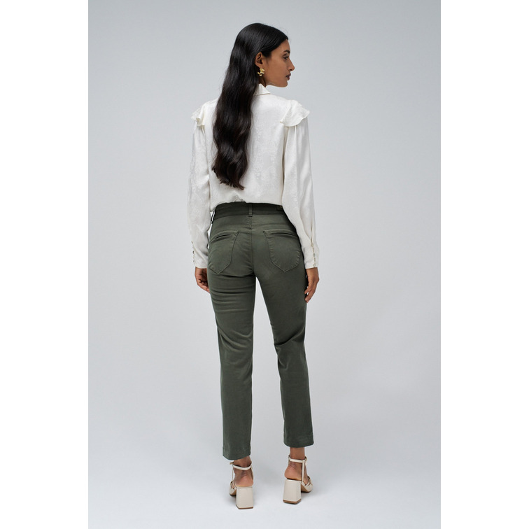 pantalon femme  salsa secret chino color