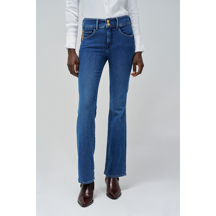 jeans femme  salsa jeans secret bootcut with detail