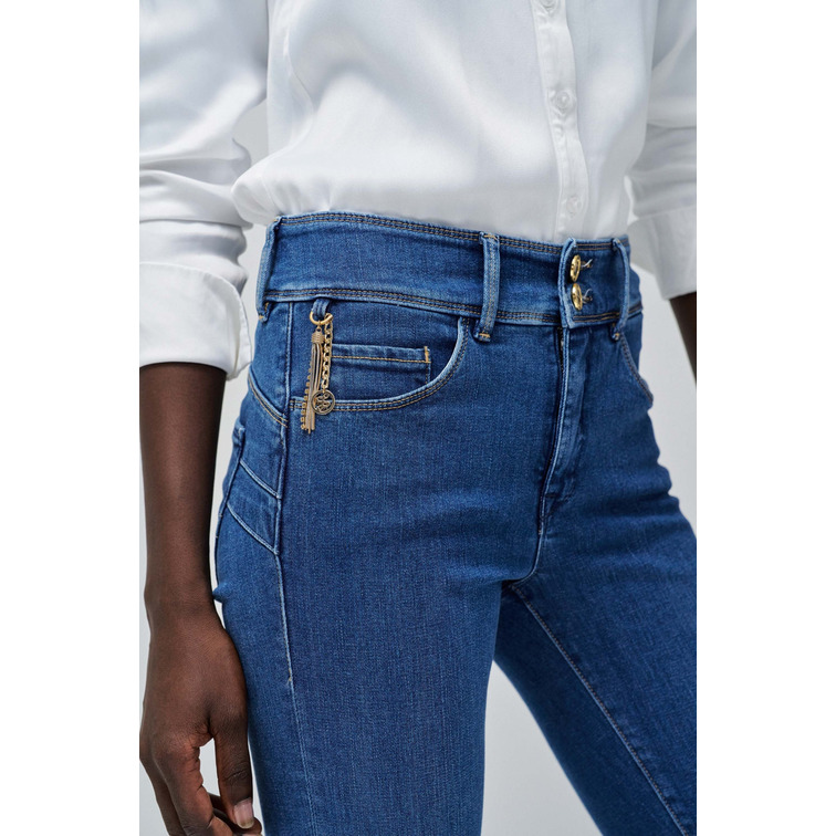 jeans femme  salsa jeans secret bootcut with detail