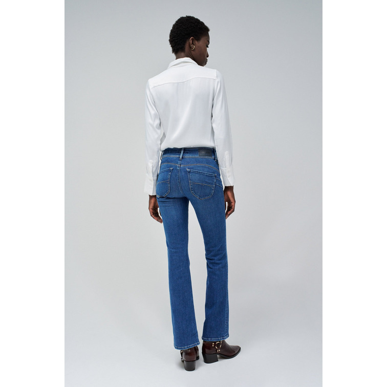 jeans femme  salsa jeans secret bootcut with detail