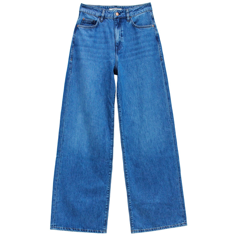 jeans femme  salsa jeans wide leg in denim