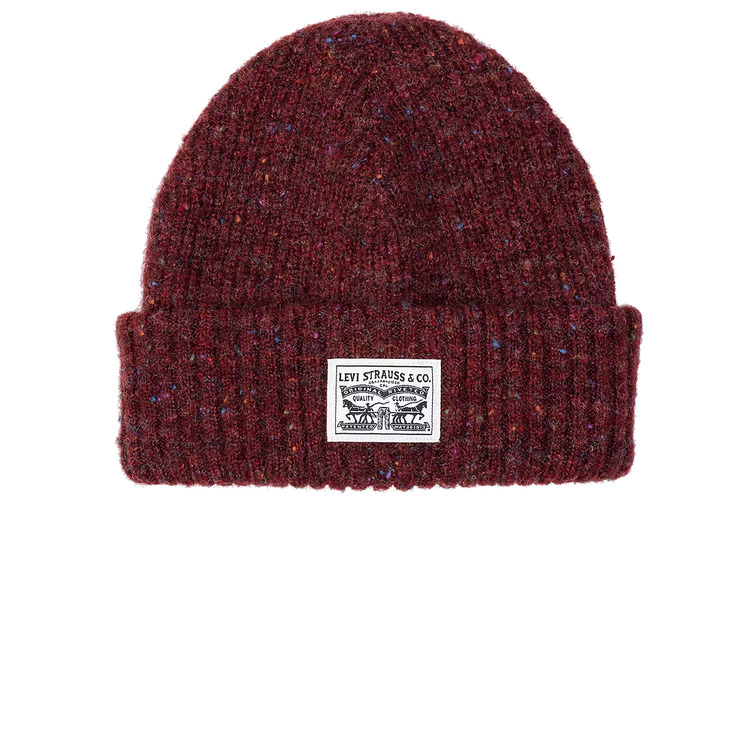 bonnet homme  levi's backpatch beanie - holiday