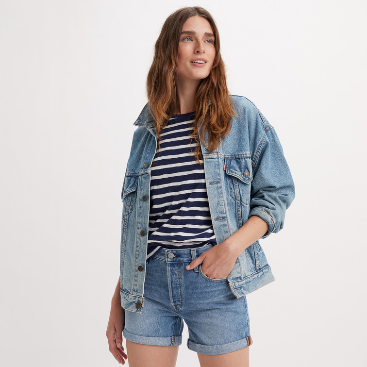 le short femme  levis 501 rolled short must be mine