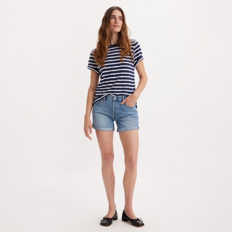 le short femme  levis 501 rolled short must be mine